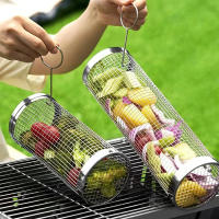 Cesta De Barbacoa TARKA Para Camping Y Excursiones En Acero Inoxidable Malla Portátil Para Grill Exterior Accesorios De Cocina De Camping - details 5