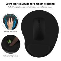 Alfombrilla De Ratón Con Soporte Para Muñeca Ergonómica Antideslizante Suave Para PC Y Laptop Material De Goma Cómodo Y Duradero - details 7