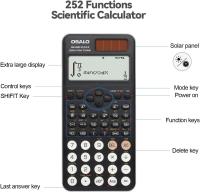 Calculadora científica de 252 Funciones, Pantalla escrita de 2 líneas con Cubierta Deslizante para Estudiantes de Secundaria (OS 82ES 2ª edición) - details 1