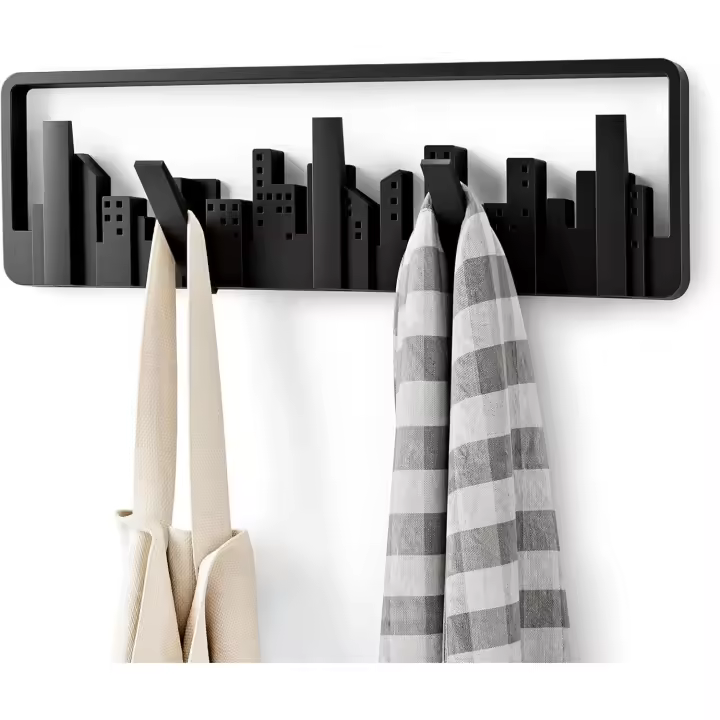 Gancho Para Llave de Piano Creative, Estante Para Colgar en la Pared, Puerta Decorative, Colgante de Pared Horizontal - 1
