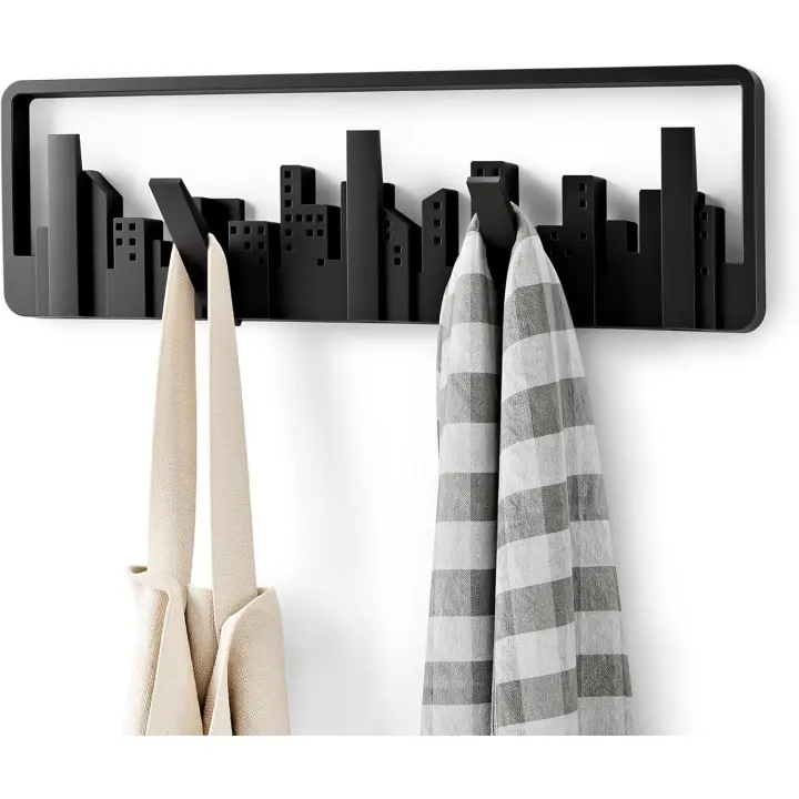 Gancho Para Llave de Piano Creative, Estante Para Colgar en la Pared, Puerta Decorative, Colgante de Pared Horizontal - 1