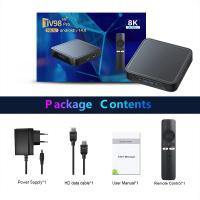 TV98 PRO ATV Smart TV Box Android 14 Allwinner H313 Quad Core 2.4G /5G Dual Wifi BT 5.2 8K HD Media Player 2G 8G Set Top Bo - details 1