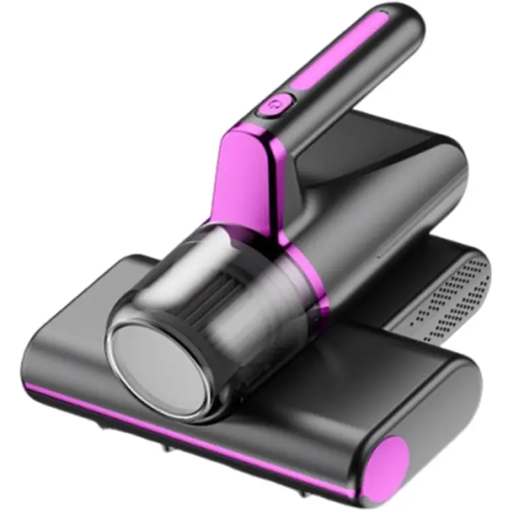 Aspiradora antiácaros, tasa de esterilización de 14 kPa con lámparas LED UV, aspiradora para colchones, limpiador de colchones con vibración de alta frecuencia de al menos 8,000 vibraciones por minuto 45W - 1