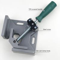 Pinza De Ángulo Recto Con Solapa Única 90 Grados Ajustable Para Carpintería Marco De Pintura Soldadura De Metal - details 7