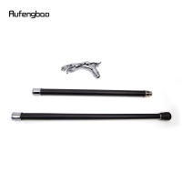 Bastón De Moda Con Cabeza De Leopardo Y Cola Plata Elegante Para Fiesta Decorativo Bastón De Caminar 93cm Material De Acero Con Punta De Goma - details 8