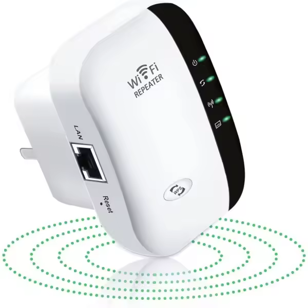 Amplificador Wi-Fi Repetidor/Amplía Alcance 300 Mbps Wifi Blanco - 1