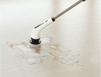 Cepillo giratorio eléctrico, cepillo de limpieza de ducha inalámbrico con 9 cabezales de cepillo reemplazables, 2 modos ajustables y mango de extensión ajustable para azulejos de baño - details 4