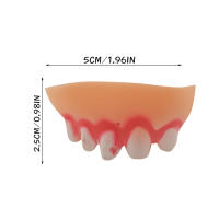 Dientes Falsos Para Perro Divertidos Disfraz De Dentadura Dental Para Decoración De Mascotas Halloween Cosplay Humanos Y Vampiros Juguetes De Interacción - details 16