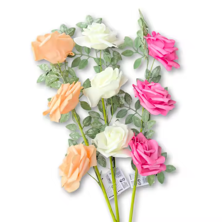 Rosa Artificial LILI HOME de Goma Eva - 60 Cm - 1