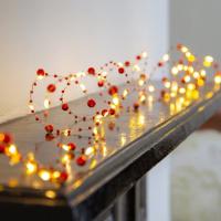 Luces De Hilo De Perla LED 2/5/10M Aluminio De Cobre Para Decoración De Hogar DIY Luces Faeir Para Bodas Y Fiestas Navidad Regalos - details 1