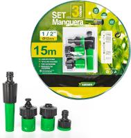 Manguera de Agua de Jardín Criscolor 1/2" Pulgadas(12mm) 15m - Set Manguera Reforzada 3 Capas - details 5
