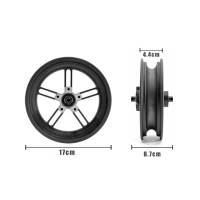 OMMVI Llanta Trasera para Patinete Eléctrico Xiaomi M365, 1S y Essential – Repuesto Compatible de Aluminio Reforzado – Alta Resistencia y Estabilidad – Para Disco de Freno de 5 Tornillos – Fácil Instalación, Acabado Negro Mate - details 1