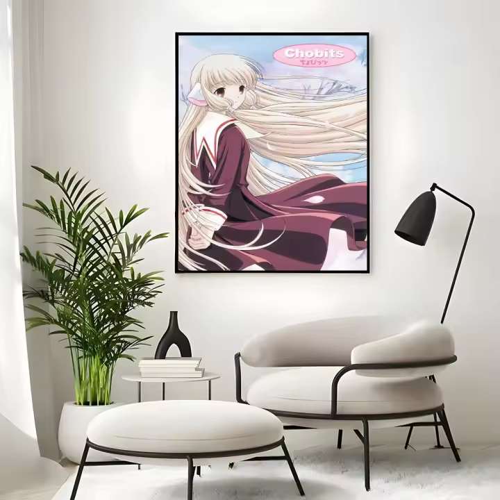 Póster Clásico Y Arte De Pared C-Chobits Para Decoración De Hogar Adecuado Para Salones Dormitorios Bares Estilo Moderno - 1
