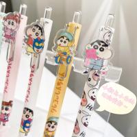 22 Pcs Bolígrafo De Gel Crayon Shin-chan 0.5mm Dibujo Animado Kawaii Suministros Escolares Oficina Estudiantes Japón - details 2