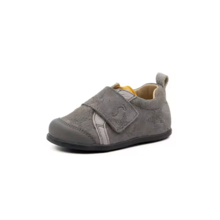 ZAPATILLAS RESPETUOSAS PIEL 1 VELCRO GRIS ESTRELLAS - Nens - 0153-H MA/ES/TU MARENGO/GRIS - 1