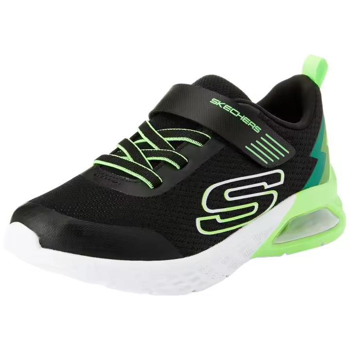 Zapatillas Skechers Microspec Negro Flúor | Estilo y Rendimiento en Cada Paso - 1