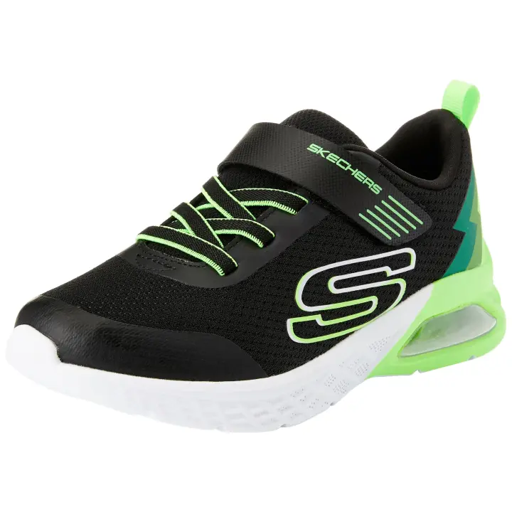 Zapatillas Skechers Microspec Negro Flúor | Estilo y Rendimiento en Cada Paso - 1