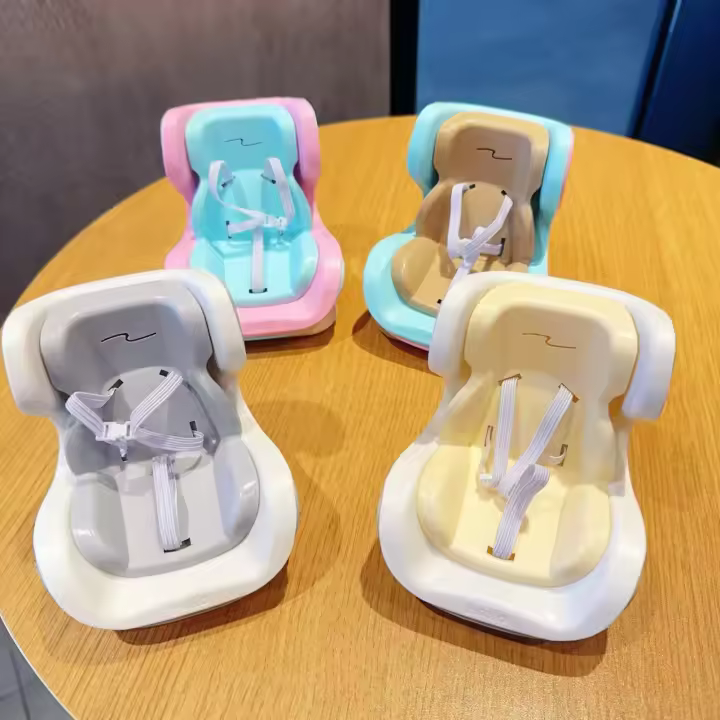 Asiento De Seguridad Para Muñecas De Coche Kawaii Ob11 Accesorios De Estilo Para Interior De Coche Modelo De Silla De Muñeca Decorativa - 1