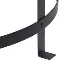 vidaXL Brasero de jardín con parrilla acero inoxidable 76 cm - details 5