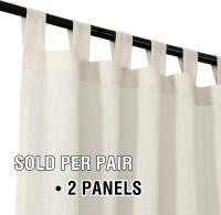 Cortinas de Lino para Salón,2 Piezas,Visillo Translúcido, Cortinas con Ojales modernos, Decorativas para Ventana, Habitación y D - details 4