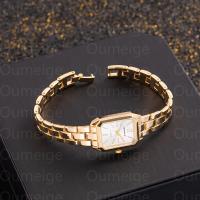 Reloj De Cuarzo Para Mujer De Lujo Marca Top Elegante Pequeño Dial Cuadrado Sencillo Moda Reloj De Pulsera De Aleación Zegarek Damski - details 4