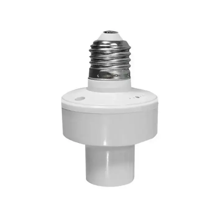 Soporte De Lámpara E27 Con Sensor De Movimiento PIR 360 Grados Y Luz LED No Ajustable Tiempo De Retardo Base De Diodo Emisor De Luz AC 100V-265V - 1