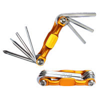 Kit De Herramientas De Reparación Para Bicicleta De Montaña Portátil Y Ligero 7 En 1 Conjunto De Herramientas Multifuncionales Allen Hexagonal Y Destornilladores Para Ciclismo - details 5