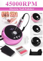 Máquina De Manicura Profesional 45000RPM Enchufe Eléctrico Ambar Rosa Morado Para Uñas Eliminador De Cutícula Y Gel - details 0
