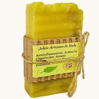 3 Jabones Artesanos Naturales de Ruda. PumarShop Cinnia Natura. Limpiador Facial e Hidratante. Indicado para Acné, Psoriasis. Calama la Irritación. Hechos a Mano. Apto Veganos - details 2