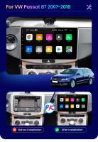 AWESAFE inalámbrico CarPlay Android Auto Radio para VW Volkswagen Passat B6 B7 B8 CC 2010 2011 2012 2013 2014 2015 2016 2017 2018 2019 2020 2021 coche reproductor multimedia GPS 2 din autoradio volante controles RDS Bluetooth - details 5