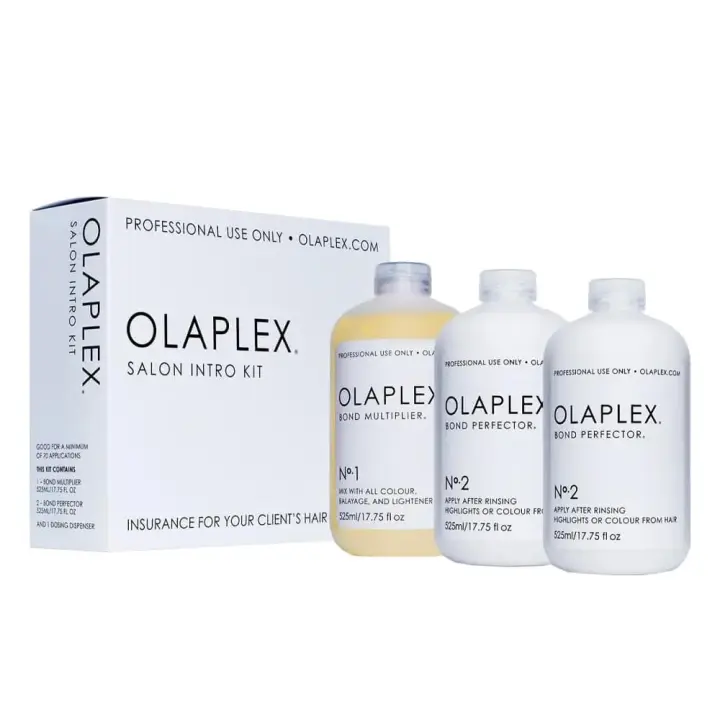 Olaplex Salon Intro  Kit 525ml - Tratamiento Profesional Previene Daño Capilar, Reparación Completa. - 1