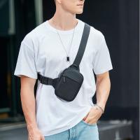 Bolsa De Pecho Para Hombre Small Canvas Crossbody Fashion Mini Sling Sport Bolso De Hombro Para Teléfono Y Accesorios - details 0