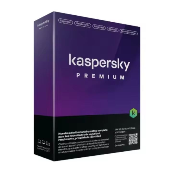 Kaspersky Premium · Antivirus · 10 Dispositivos · 1 Año - 1