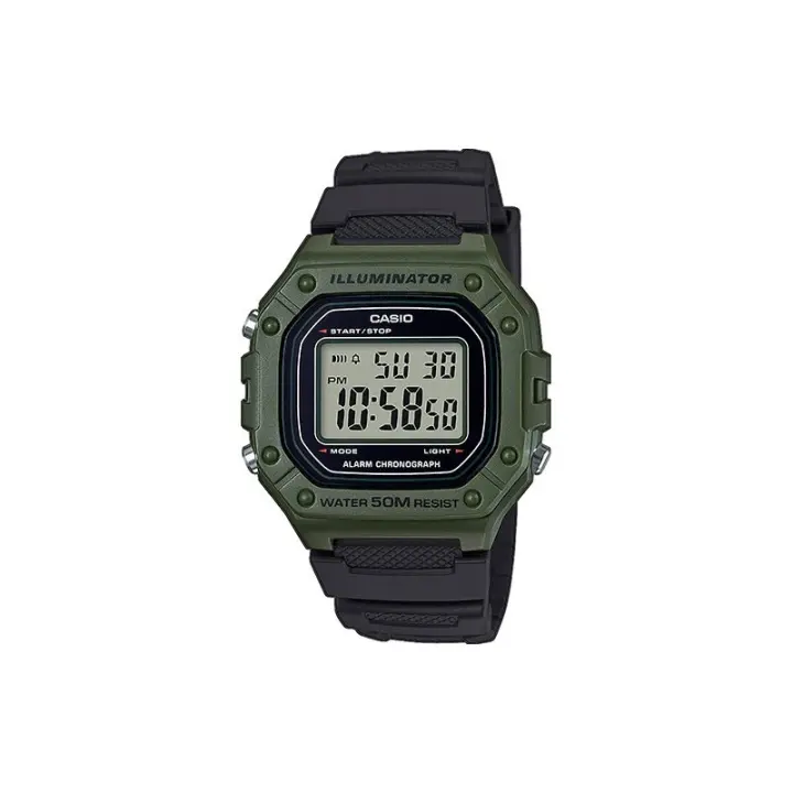 Reloj Casio Hombre Digital W-218h-3avef - 1
