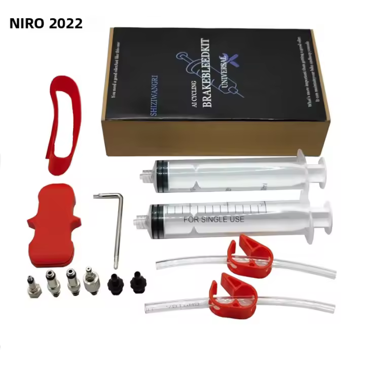 Kit De Herramientas Para Sanguinario De Frenos De Disco De Bicicleta Compatible Con SHIMANO SRAM XTECH Avid MAGURA MTB Y Carretera - 1