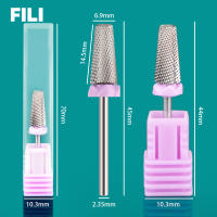 Juego De 5 En 1 Brocas De Carburo De Titanio Para Uñas Herramienta De Manicura Para Eliminar Polvo De Uñas Y Aplicar Gel UV Accesorios Para Maquillaje - details 2