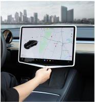 Protector De Marco De Pantalla De Silicona Para Tesla Model Y 3 2021-2024 Accesorios De Interior Del Coche Para Console Central - details 10