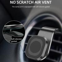 Soporte De Teléfono Móvil Para Coche Con Ventilador De Aire Giratorio De 360 Grados Y Magnético Compatible Con Xiaomi iPhone 15 Samsung - details 0