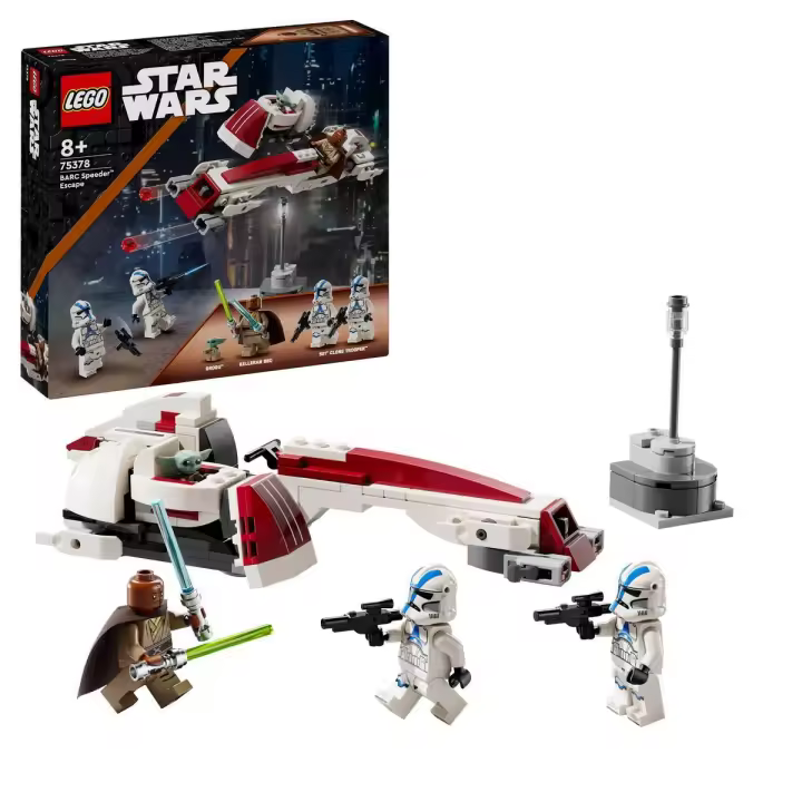 LEGO 75378 Star Wars: The Mandalorian Huida en Speeder BARC Set - 1