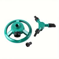 Sistema De Riega Jardín 360° Con 3 Brazos Giratorios Para Un Riego Eficiente Del Césped Y Jardín (Verde) - details 6