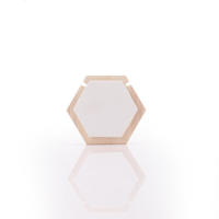 Soporte De Joyería Creativo En Forma Geométrica Madera Para Colgantes Pulseras Pulseras Anulares Expositor De Escritorio - details 7