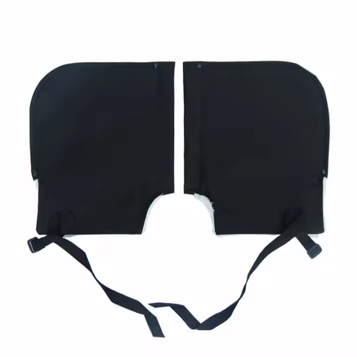 Cubierta De Manillar Para Motocicleta En Invierno Impermeable Y Resistente Al Viento Caliente Y Seguro Para Conducción En Clima Nieve - 1