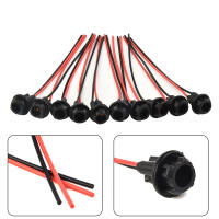 10Pcs Soporte De Bombilla T10 En Goma Suave Adecuado Para Coches Camiones Barcos Conector De Extensión Accesorios Base Soporte W5W 168 194 - details 0