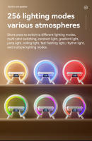 Lámpara De Noche Bluetooth Inalámbrica Con Altavoz Y Carga USB RGB LED Regalo Para Niños Iluminación Decorativa Con Música Multifuncional Recargable - details 2