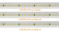 Tira LED Flexible 220V 120LEDs 8W/m Con Enchufe EU Y Interruptor Luz LED No Dazzling Impermeable Para Uso Exterior Tape LED - details 3