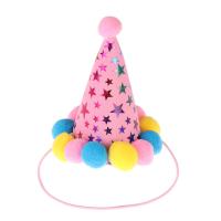 Conjunto De 2 Piezas De Accesorios Para Mascotas: Sombrero Y Pañuelo Triangular Con Diseño De Lentejuelas Para Gatos Y Perros Color Azul Rosa Tamaño Ajustable Para Celebraciones De Cumpleaños - details 7