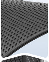 Manta Para Litiario De Gato Grande Impermeable Doble Capa Antideslizante Lavable Captura Arena Y Patas Anti Roto Duradera - details 11