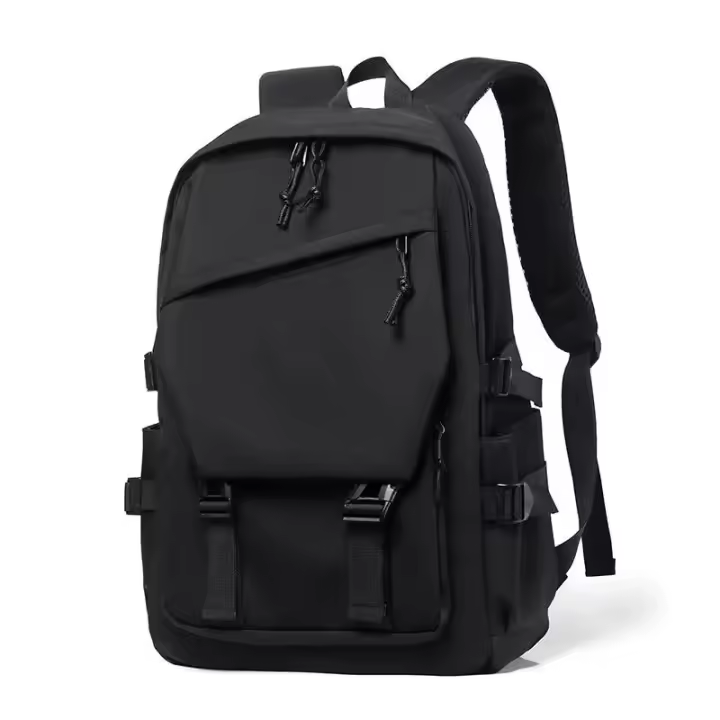 Mochipa impermeable de poliéster para hombre, Morral sencillo de 15 pulgadas, de Color sólido, a la moda, Para El Orden de Estudio y Pareja - 1