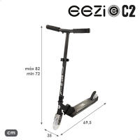 Patinete 2 ruedas negro plegable c/luces personalizables EEZI - details 6