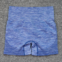 Shorts De Yoga Para Mujer Cintura Alta Sin Costuras Levanta Glúteos Rosa Fitness Ciclismo Ejercicio Control Abdominal Talla Real - details 17